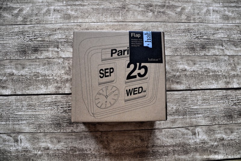 FLAP Uhr von habitat