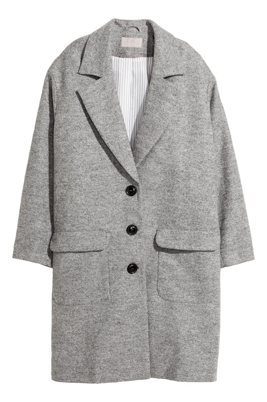 H&M Fashion Mode Trend AW 15 Herbst schlicht nordisch , , Mantel, Look, Rucksack Rock, Bluse, Strick, www.NordicWannabe.com