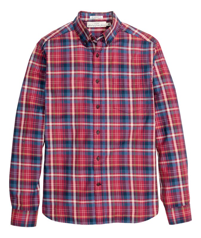 H&M Fashion Mode Trend AW 15 Herbst rustikal nordisch Karohemd, Holzfällerhemd, Weste Strick, www.NordicWannabe.com