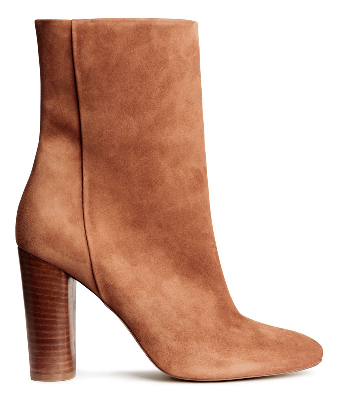 H&M Fashion Mode Trend AW 15 Herbst Stiefeletten nordisch braun www.NordicWannabe.com