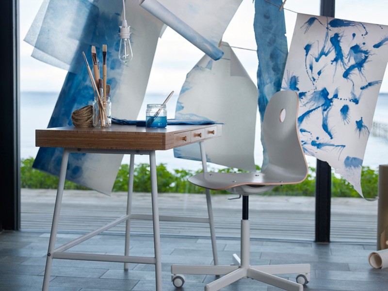 LILLÅSEN, Neuheit, IKEA, neu, Schreibtisch, Tisch, 2015, 2016, Schweden, Bambus holz, Skandinavien, Blog