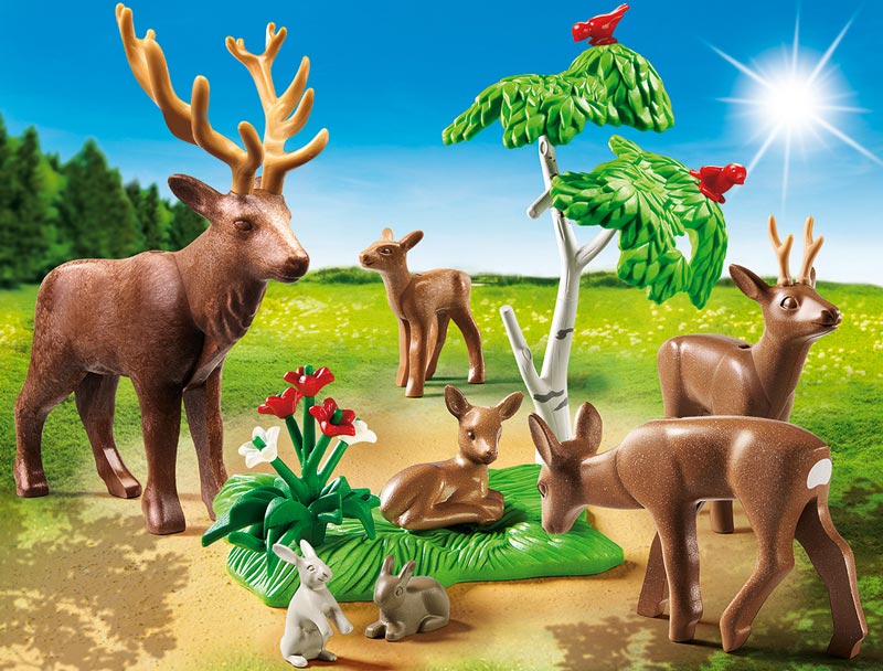 6817, Neues Playmobil Thema Forsthaus, Wald, Waldtiere, Norwegen, Schweden, Skandinavien, Spielzeug, Kinder, Weihnachten, 2016, Neuheit, Blog, Empfehlung,