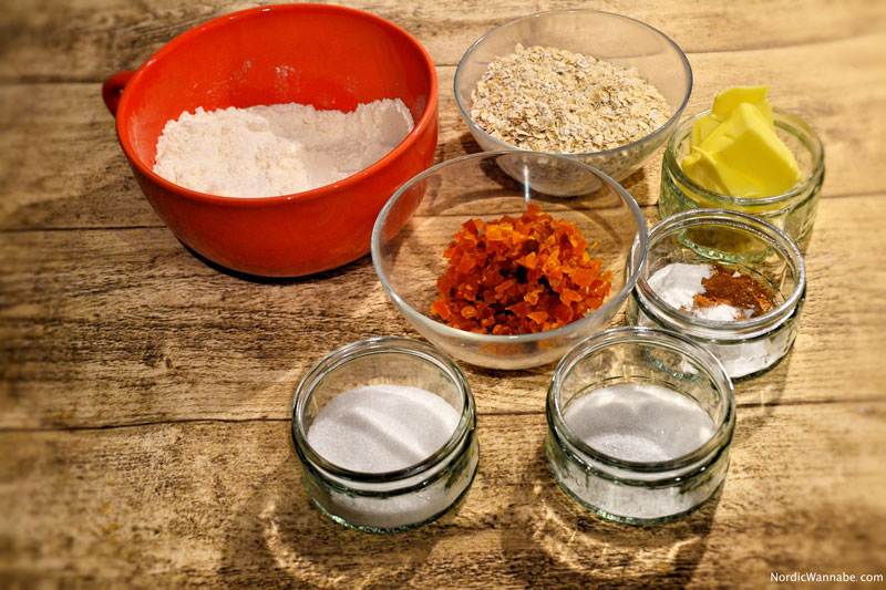 Haferkekse, skandinavisch, Rezept, Skandinavien, Blog, Schweden, Norwegen, Dänemark, Finnland, Aprikose, Kardamom,