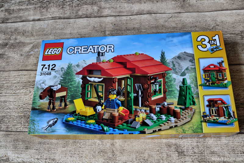 Dänemark-Blog, Geschenk-Ideen aus Skandinavien, LEGO 31048, Creator, Hütte am See, Lakeside Lodge, Holzhütte, Elch, Blog, Skandinavien, Dänemark