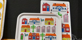 typisch schwedisch, Schweden, Skandinavien, Formpress, Tabletts, Druck, Muster