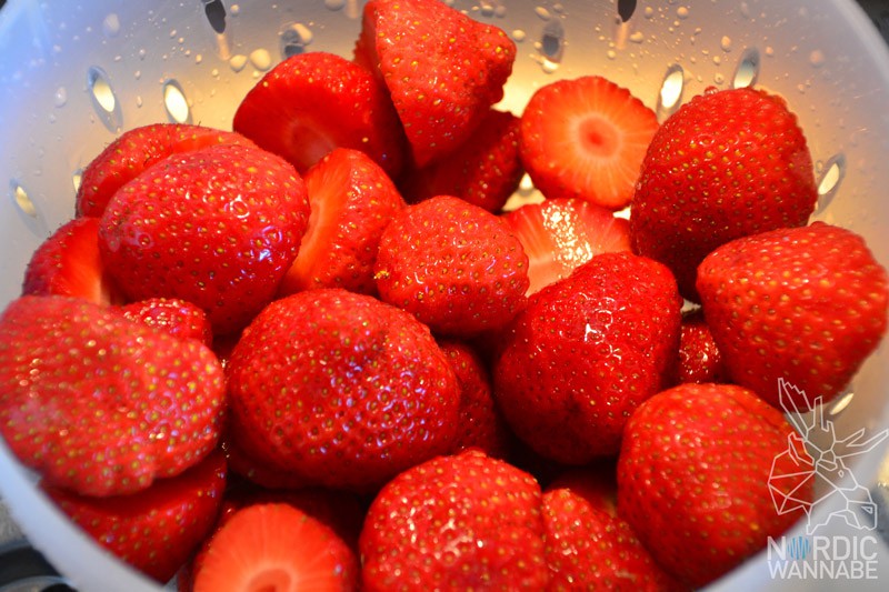 Schwedische Erdbeermarmelade, Schweden, homemade, selbstgemacht, Skandinavien, Sommer, Blog, Sonne, Balkon