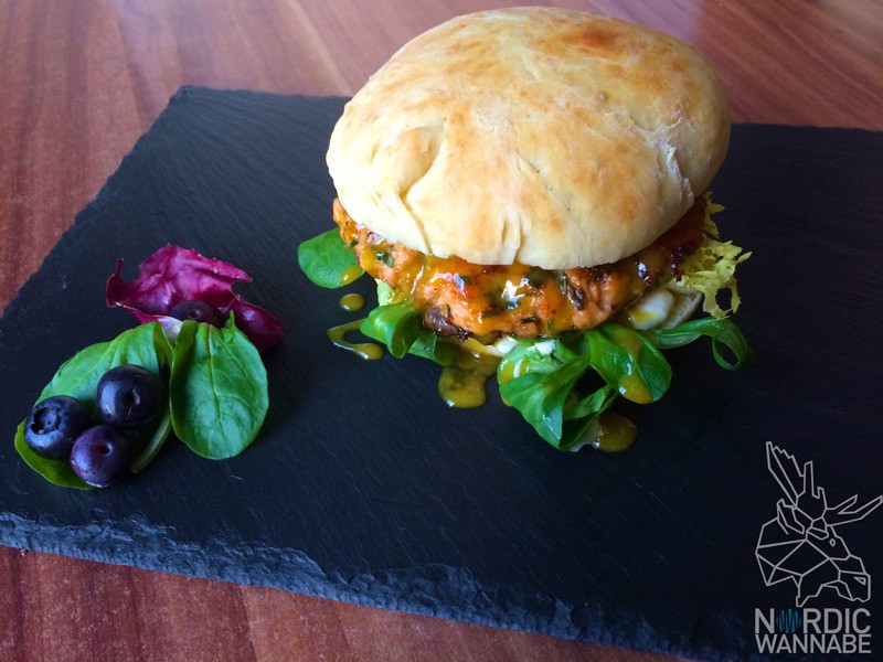 Lachsburger, Norwegen, Lachs, Hamburger, Buns, Rezept, homemade, selbstgemacht, selbst gemacht, Norwegisch, Blogger, Blog, Food, Skandinavien Blog