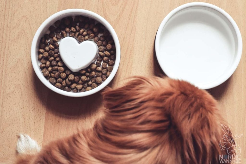 Hygge für den Hund, Hundefutter aus Skandinavien, Näpfe, Pflegeshampoo Hund, Feuchttücher, Bürste, Søstrene Grene