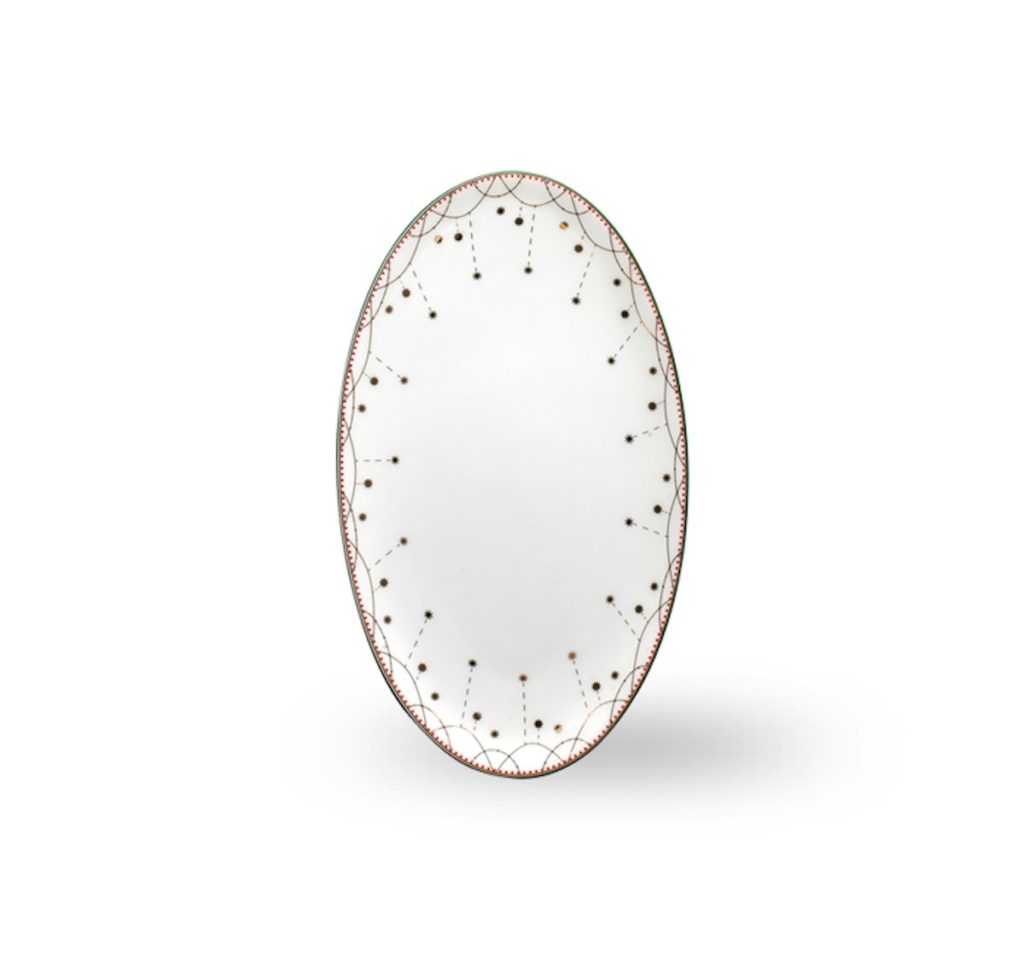 Weihnachtsgeschirr, Wik & Walsøe, Porzellan aus Norwegen