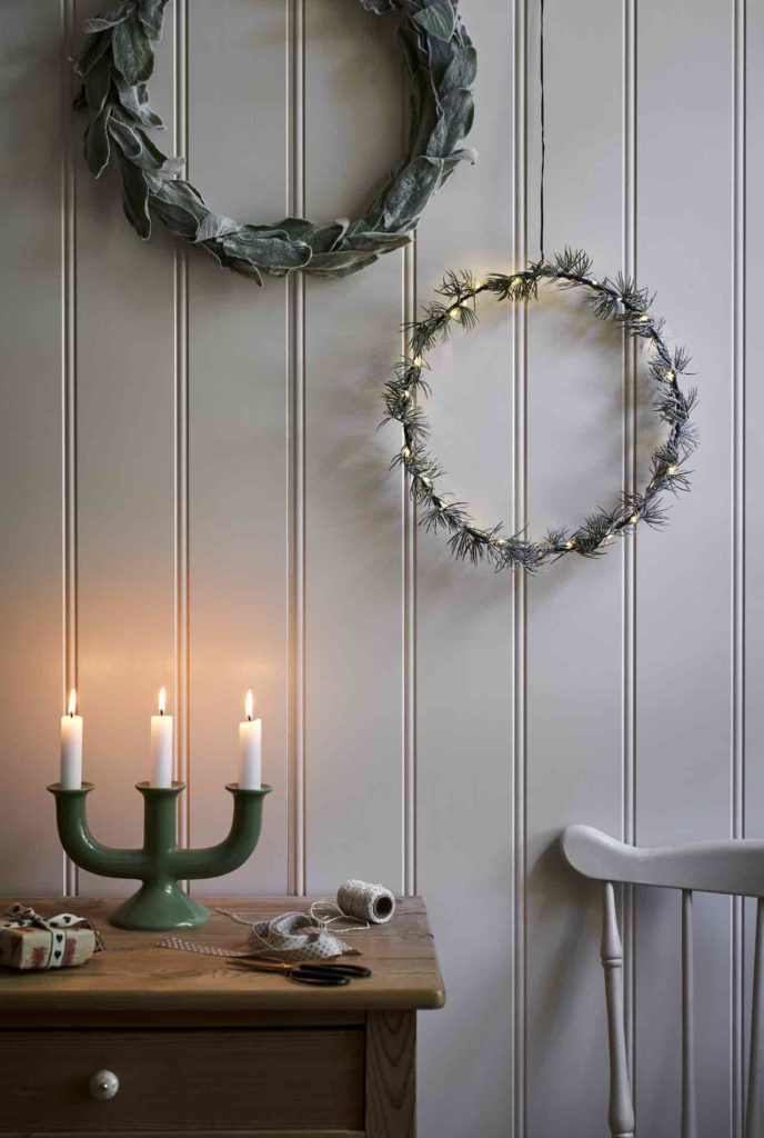 Skandinavische Weihnachtsdekoration, Hygge, Weihanchten