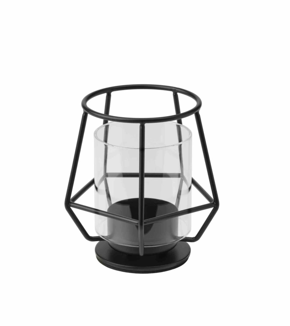 Kerzenhalter, Kerzenständer, Kork, Hygge & Kerzen, Glas