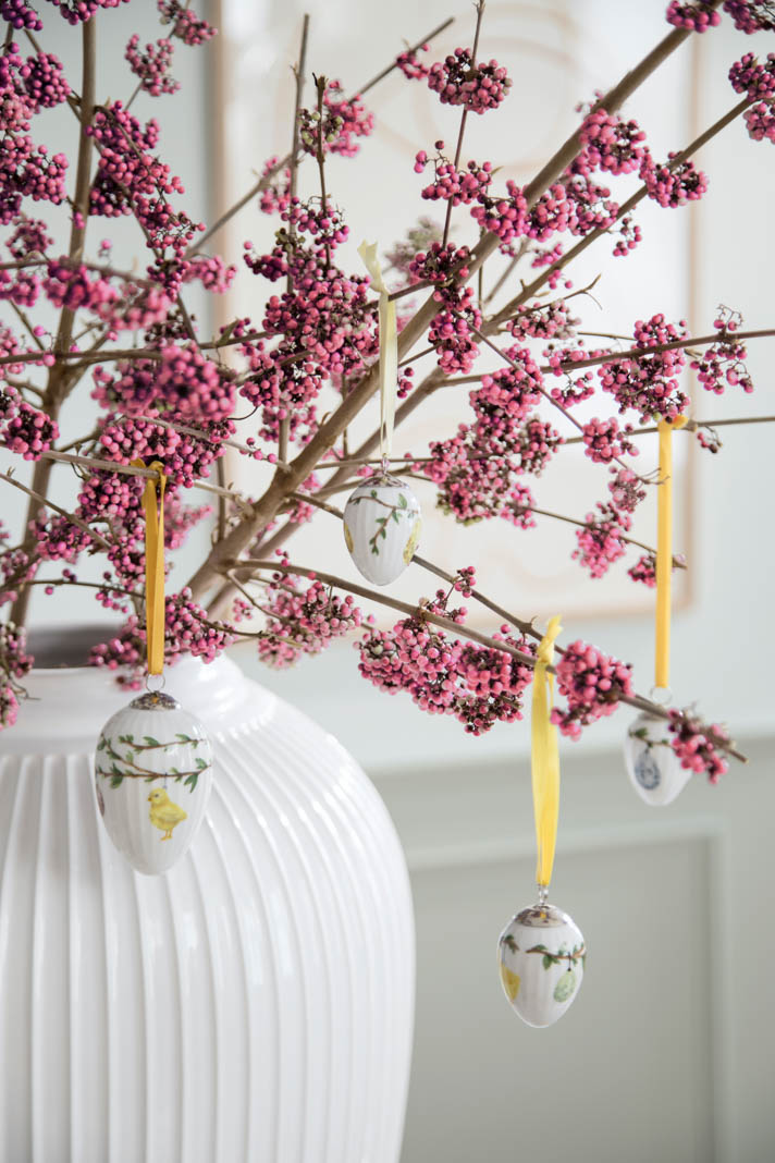 Kähler, Osterdeko skandinavisch, Porzellaneier