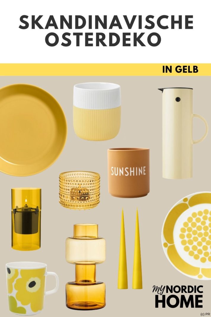 skandinavische Osterdeko 